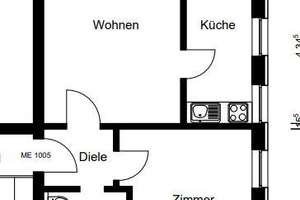 N-Thon: Hell und Gemütlich- 2-Zi-Whg (2.OG o.A.) mit Tageslichtbad – Die vollständige Adresse der Immobilie erhältst du vom Anbieter., 90425 Wetzendorf, Nürnberg – Vorschaubild 7
