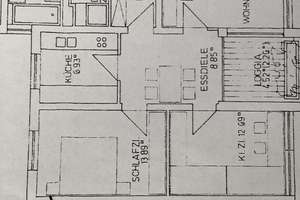 Ganz oben: : schöne  renovierte 3 Zimmer Whg. mit Essdiele und Südterrasse – Karl-Witthalm-Str. 25, 81375 Neuhadern, München – Vorschaubild 25