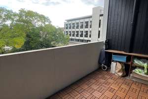 Schick möbliertes 1-Zimmer-Apartment mit separater Küche & Balkon – Kaiserallee 13b, 76133 Weststadt, Karlsruhe – Vorschaubild 9