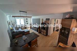 Tauschwohnung: Zentrale 2 Zi. Wohnung mit Balkon gg. 2-3 Zi. im Grünen – Neunlindenstraße 26, 79106 Brühl-Güterbahnhof, Freiburg im Breisgau – Vorschaubild 1