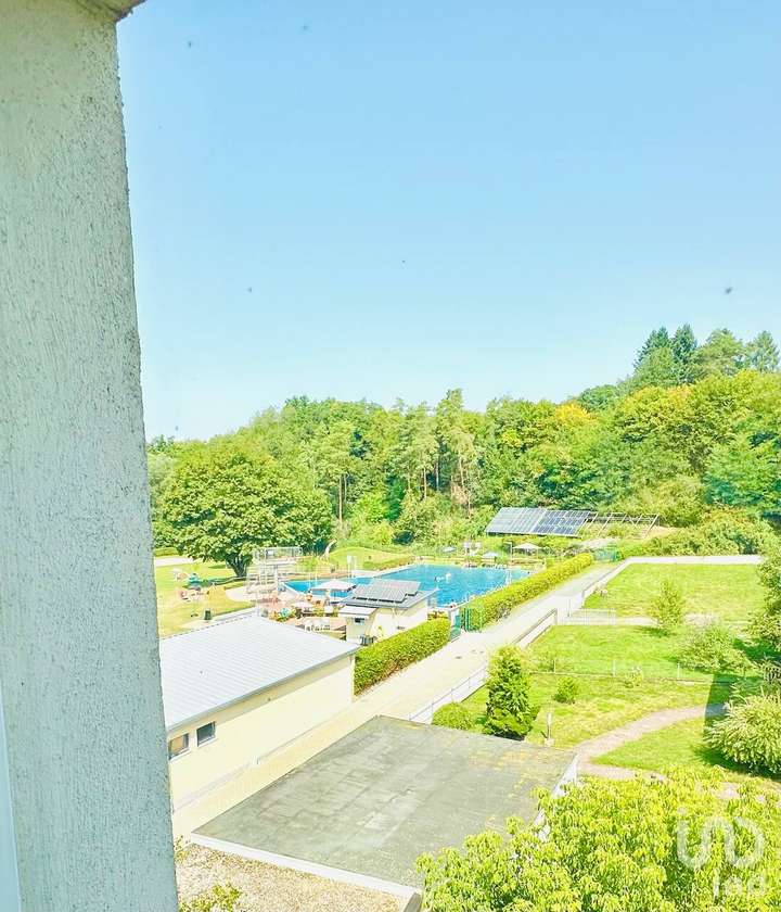 Blick aus dem Fenster auf das 