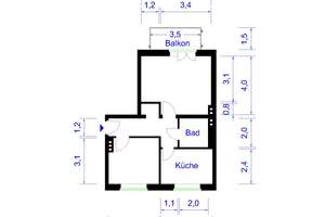 !! Ihre Schlüssel warten auf Sie !! Sanierte 2-Raumwohnung in Stadtfeld West – Völpker Str. 16, 39110 Stadtfeld West, Magdeburg – Vorschaubild 4