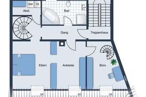 Großzügiges Wohnen auf drei Ebenen: 5-Zimmer-Maisonettewohnung in Augsburg-Oberhausen – Die vollständige Adresse der Immobilie erhältst du vom Anbieter., 86154 Oberhausen-Nord, Augsburg – Vorschaubild 12