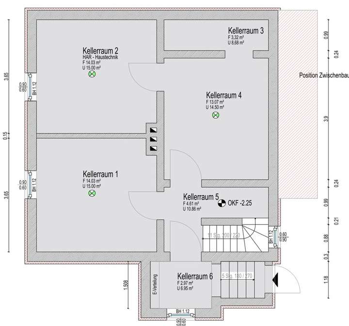 Grundriss Kellergeschoss