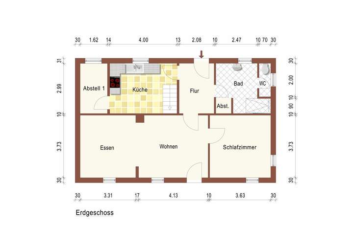 Grundriss Erdgeschoss