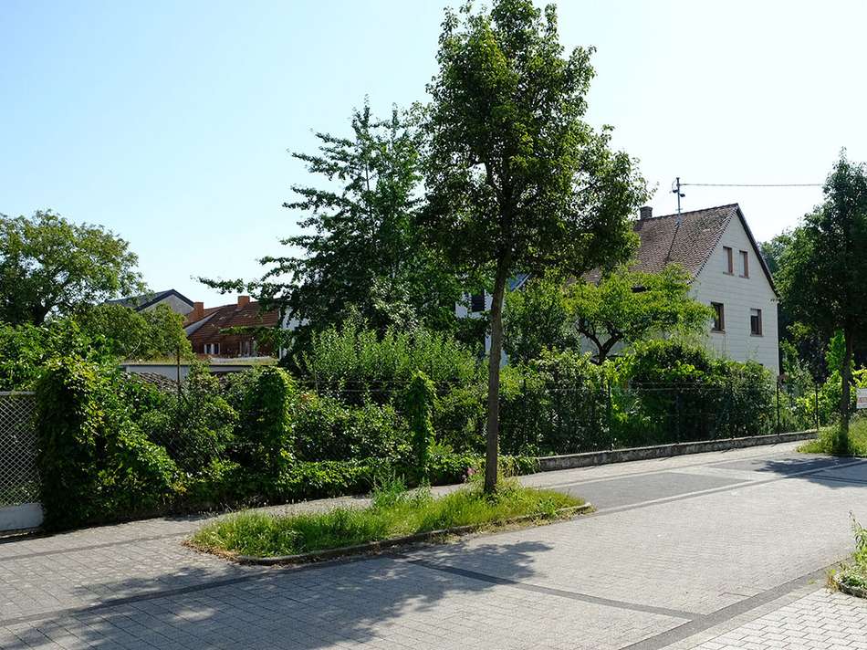Sicht von der Friedhofstraße