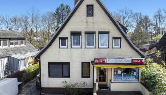 Bild von Einfamilienhaus mit Gewerbeeinheit und Gästehaus in bester Lage