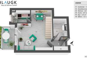 Wohnen auf 2 Etagen – 2-Zimmer-Maisonette mit Süd-West Balkon, zentral und ruhig gelegen – Peter-Auzinger-Straße 17, 81547 Neuharlaching, München – Vorschaubild 17