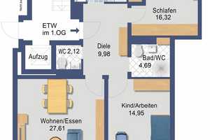 Gesuchte Lage Ebensee! Vermietete 3-Zi.-ETW mit Südloggia + TG-Stellplatz! – Nürnberg – Vorschaubild 18