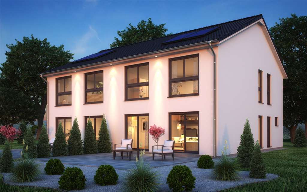 Immobilie in Naunhof - Platz für zwei Familien – Jetzt Doppelhaus in Naunhof mit ScanHaus planen! - Bild 0