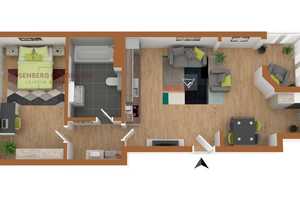 Attraktiv vermietete 2-Zimmerwohnung mit offenem Grundriss im Herzen von Reudnitz – Lipsiusstraße 6 WE06, 4317 Leipzig – Vorschaubild 2