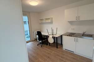 Vollmöbliertes Studentenapartment in Erlangen – modern, zentral, einzugsbereit – Anton-Bruckner-Strasse 1, 91052 Röthelheim, Erlangen – Vorschaubild 1