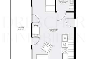 Hochwertige 2-Zimmer-Gartenwohnung mit ausgebauten Souterrain – Die vollständige Adresse der Immobilie erhältst du vom Anbieter., 81243 Pasing, München – Vorschaubild 2
