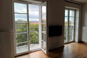 100qm Dachterasse mit Blick über Dresden / 3-Zimmer-Maisonette-Wohnung mit Balkon und EBK – Hepkestraße 115b, 1277 Striesen-Ost, Dresden – Vorschaubild 2