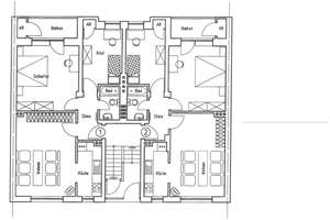 Gepflegte, Möblierte, Helle, 3-Zimmer Wohnung mit Balkon. – Moltkestraße 24, 40477 Pempelfort, Düsseldorf – Vorschaubild 33