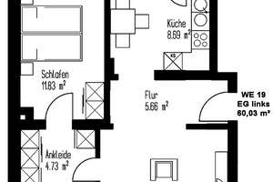 Charmante 2-Raum-Wohnung mit Balkon und TG-Stellplatz im exklusiv sanierten "Wahrener Rundling" !! – 4159 Wahren, Leipzig – Vorschaubild 16