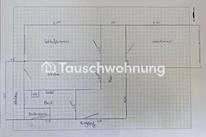 Tauschwohnung: Bieten 2 Raumwohnung in 01097 und suchen 3-4 Raum Wohnung