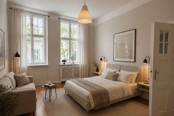 Ruhiges Pied-à-Terre in Westend nahe Theodor-Heuss-Platz