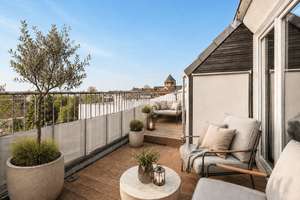Unverwechselbare Maisonette mit sonniger Dachterrasse & historischem Flair. – 40472 Rath, Düsseldorf – Vorschaubild 5