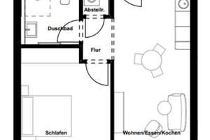Vollmöblierte 2-Zimmer-Neubauwohnung – Gunta-Stölzl-Straße 1, 74076 Heilbronn, Heilbronn – Vorschaubild 6