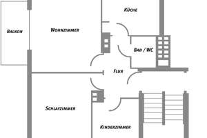 Moderne 2,5-Zimmer--Wohnung in Stöcken – Obentrautstr. 23, 30419 Stöcken, Hannover – Vorschaubild 3