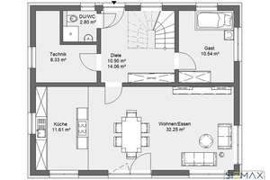 projektiertes Neubau EFH in traumhafter Lage zu verkaufen – Die vollständige Adresse der Immobilie erhältst du vom Anbieter., 84174 Eching – Vorschaubild 2