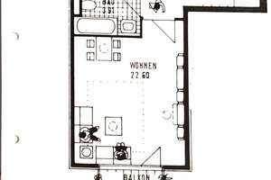 Frisch renovierte 2-Zimmer-Wohnung mit sonnigem Südbalkon in München-Moosach – Die vollständige Adresse der Immobilie erhältst du vom Anbieter., 80992 Alt-Moosach, München – Vorschaubild 9