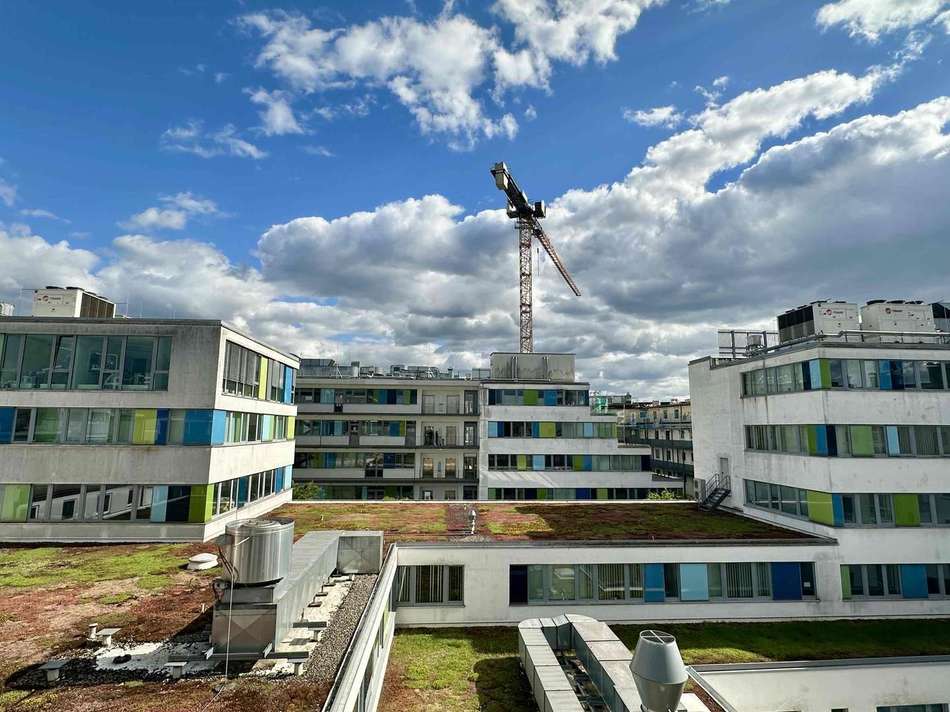 Ausblick Balkon