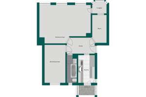 Werthaltige 3-Zimmer-Wohnung in ruhiger Leipziger Wohnlage  – Die vollständige Adresse der Immobilie erhältst du vom Anbieter., 4279 Dölitz-Dösen, Leipzig – Vorschaubild 19