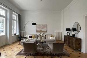 Stilvolle 3-Zimmer-Wohnung in prächtiger Jugendstilvilla mit Stuck und beeindruckenden hohen Decken! – 23564 Lübeck – Vorschaubild 10