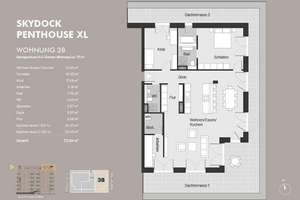 Das Penthouse Ihrer Wünsche im Dock27 - SkyDock Penthouse XL – Die vollständige Adresse der Immobilie erhältst du vom Anbieter., 68159 Innenstadt/Jungbusch, Mannheim – Vorschaubild 14