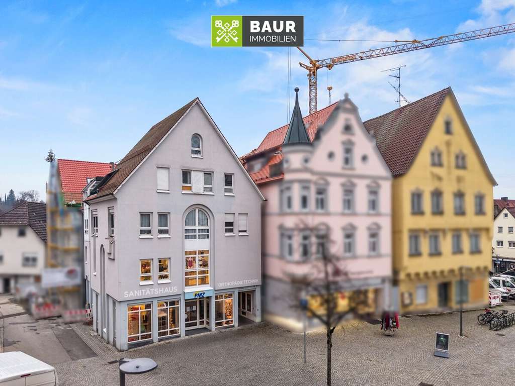 Immobilie in Bad Waldsee - Gepflegte 2-Zimmer-Wohnung in zentraler Innenstadtlage von Bad Waldsee - Bild 0