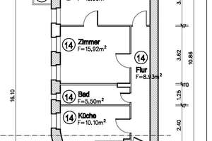 Für Kapitalanleger: vermietete 2-Zi.-Altbau-Whg., begehrte Lage, ruhig *provisionsfrei* – Danziger Straße 112, 10405 Prenzlauer Berg, Berlin – Vorschaubild 11