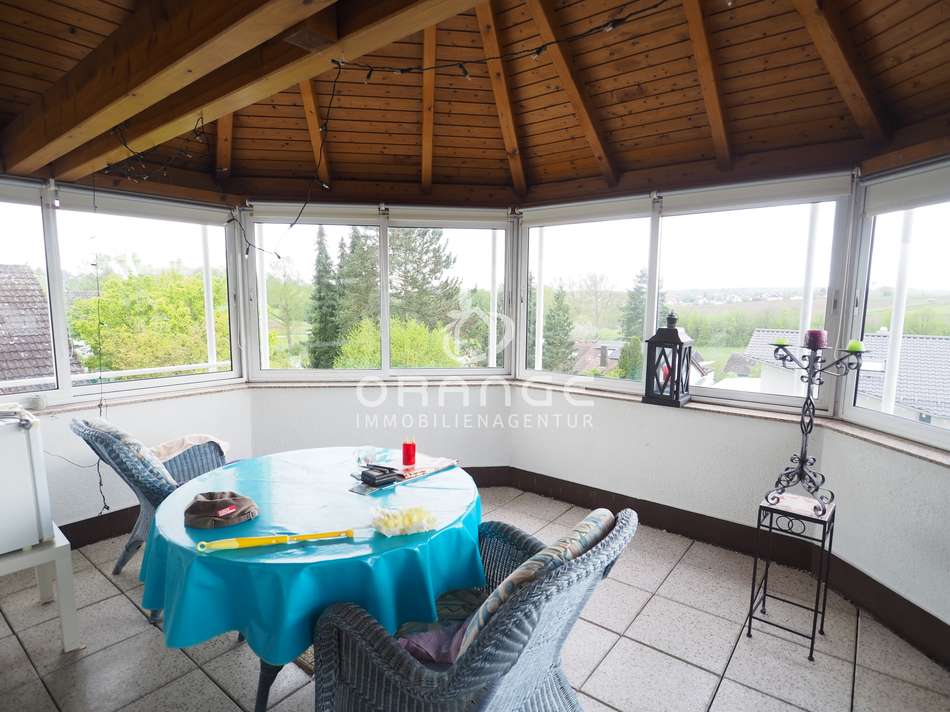Balkon, überdacht