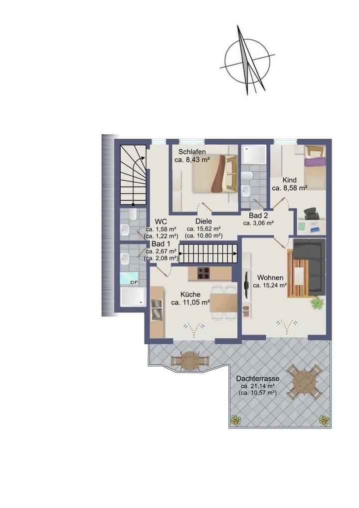 Grundriss OG