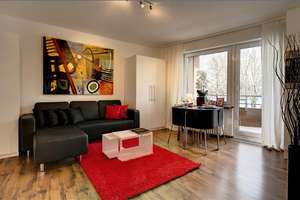 Möbliert: Wohnen auf Zeit in zentraler Wohnlage Neuhausen – Die vollständige Adresse der Immobilie erhältst du vom Anbieter., 80636 Marsfeld, München – Vorschaubild 1