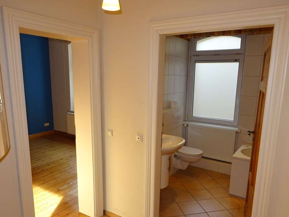 Flur zum Schlafzimmer und Bad