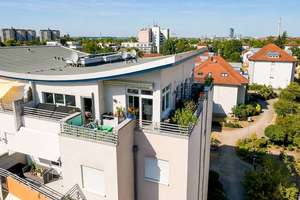 Über den Dächern von Offenbach – Penthouse mit Terrassen & Weitblick