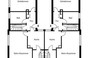 VERKAUFT - 4,45 % RENDITE - 2 HÄUSER - 4 WOHNUNGEN - 1 GRUNDSTÜCK – Oldenburg (Oldenburg) – Vorschaubild 12