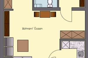 Geräumige 1,5 Zimmer-Wohnung am Tetraeder. Frisch renoviert! – Am Timpenkotten 37, 46238 Batenbrock, Bottrop – Vorschaubild 9