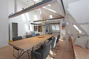 Außergewöhnliche, möblierte DG-Wohnung mit Sauna im begehrten Glockenbachviertel – Die vollständige Adresse der Immobilie erhältst du vom Anbieter., 80469 Glockenbach, München – Vorschaubild 5