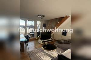 Tauschwohnung: Helle Dachterassenwohnung in Schwabing, Bestlage