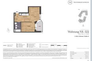Attraktive 2-Zimmer-Neubauwohnung, 2. OG – Die vollständige Adresse der Immobilie erhältst du vom Anbieter., 81825 Josephsburg, München – Vorschaubild 36