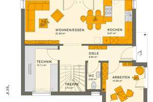 Stadtvilla mit Homeoffice, 2 Kinderzimmern, inkl. PV-Anlage und Speicher,  und inkl. Grundstück – Innerstädtischer Bereich Süd, Dessau-Roßlau, 6842 Dessau-Roßlau – Vorschaubild 3