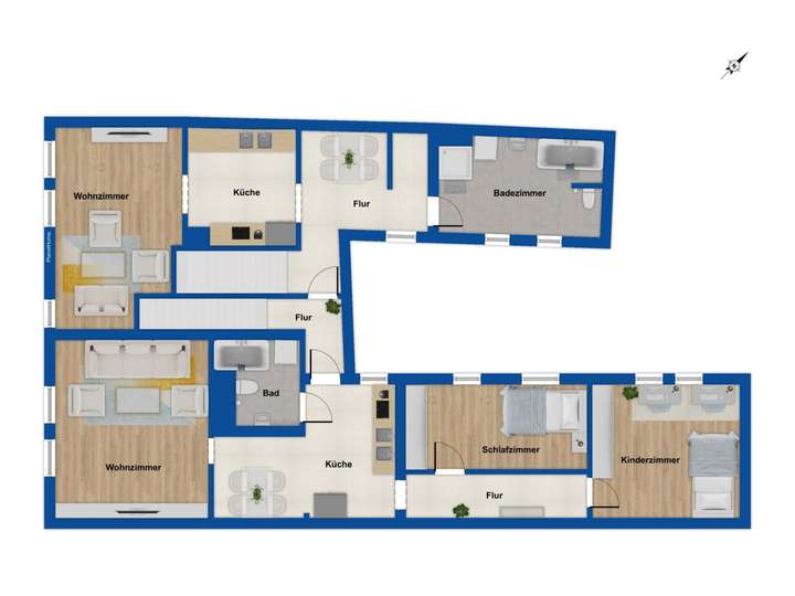 Grundriss Obergeschoss