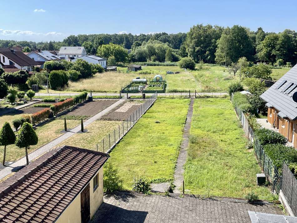 Ausblick und große Garage
