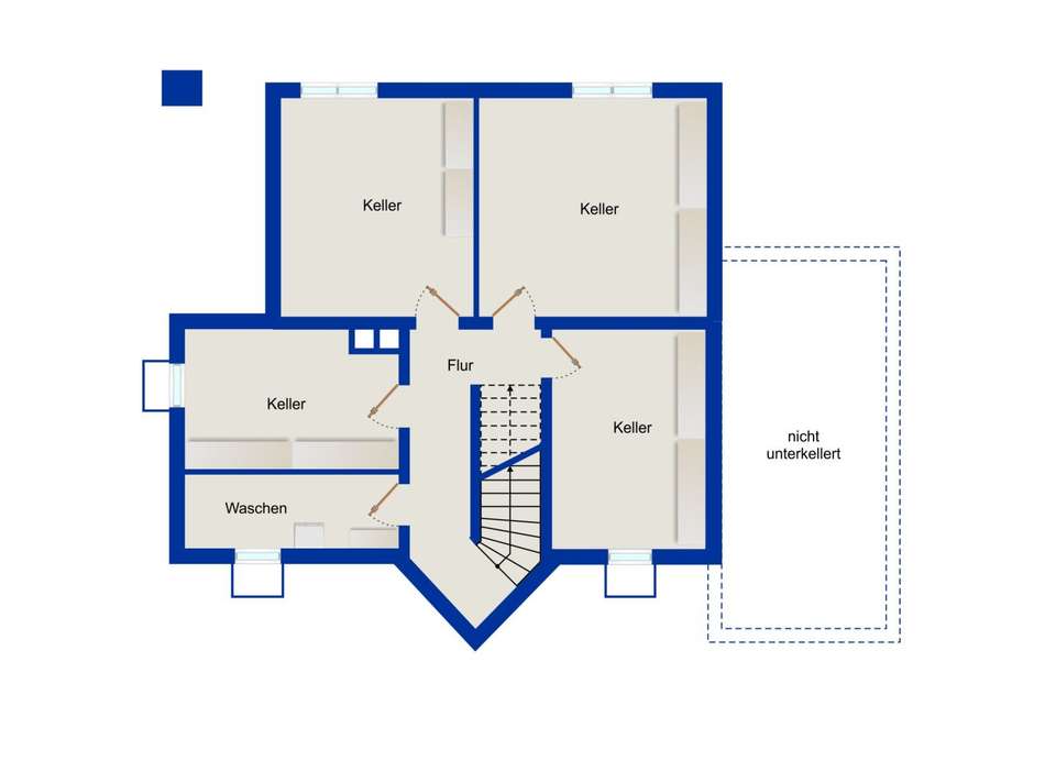Grundriss Kellergeschoss