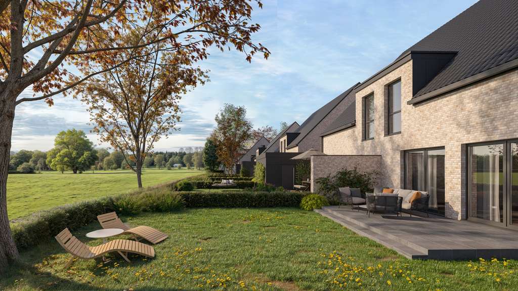 Immobilie in Verl - Neubau-Doppelhaushälfte mit Carport in grüner Lage von Verl! - Bild 2