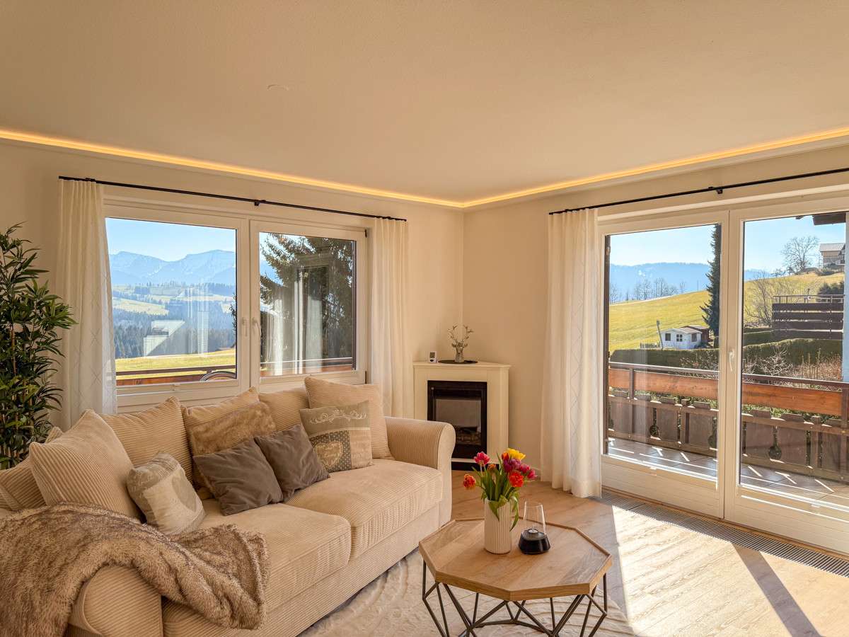 Immobilie in Oberreute - MODERN, ALPIN & EINZIGARTIG – Traumhafte Wohnung in Pole Position mit Hochgratblick - Bild 9