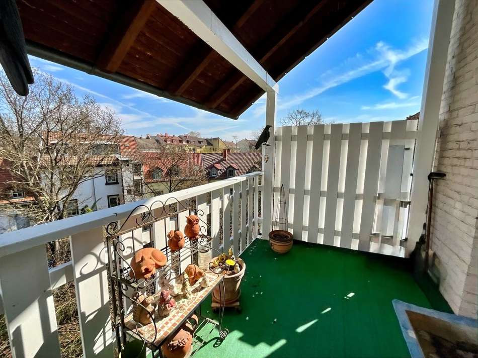 Gemütlicher, ruhiger Balkon z